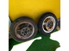 [Raiders] HONDA (Honda)
Original wheel before and after
NSR50