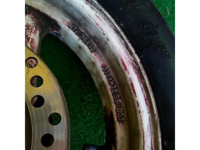 [Raiders] HONDA (Honda)
Original wheel before and after
NSR50
