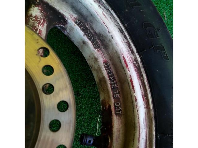 [Raiders] HONDA (Honda)
Original wheel before and after
NSR50