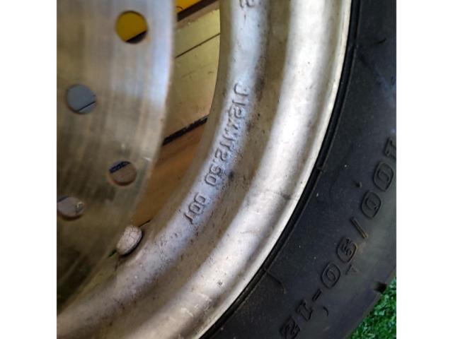 [Raiders] HONDA (Honda)
Original wheel before and after
NSR50