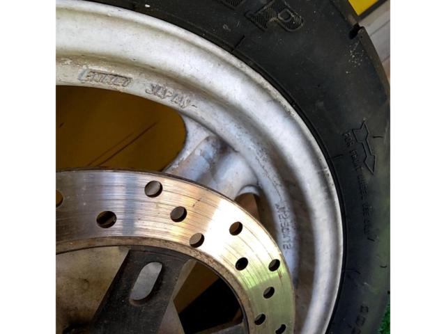 [Raiders] HONDA (Honda)
Original wheel before and after
NSR50