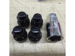 TPI ブラックロックナット【M12xP1.25 4個】