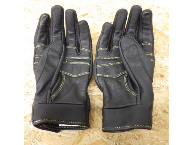【ライダース M】ワークマン レザーグローブ