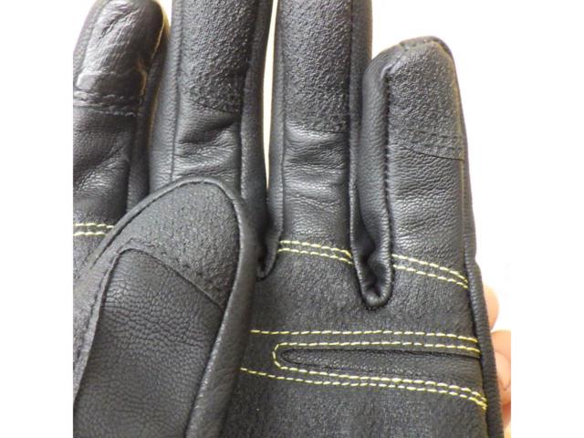 【ライダース M】ワークマン レザーグローブ