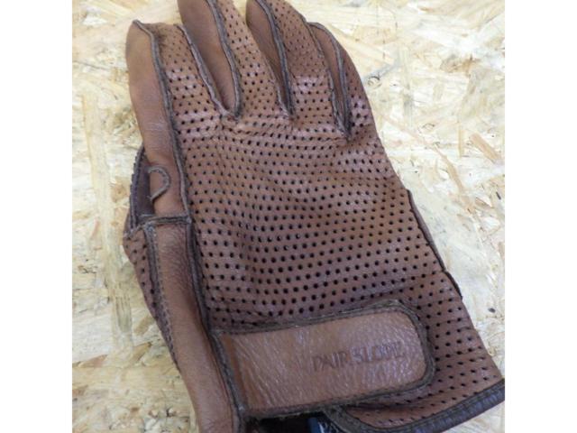【ライダース LL】PAIR SLOPE(ペアスロープ) 鹿メッシュ レザーグローブ