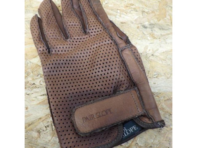 【ライダース LL】PAIR SLOPE(ペアスロープ) 鹿メッシュ レザーグローブ