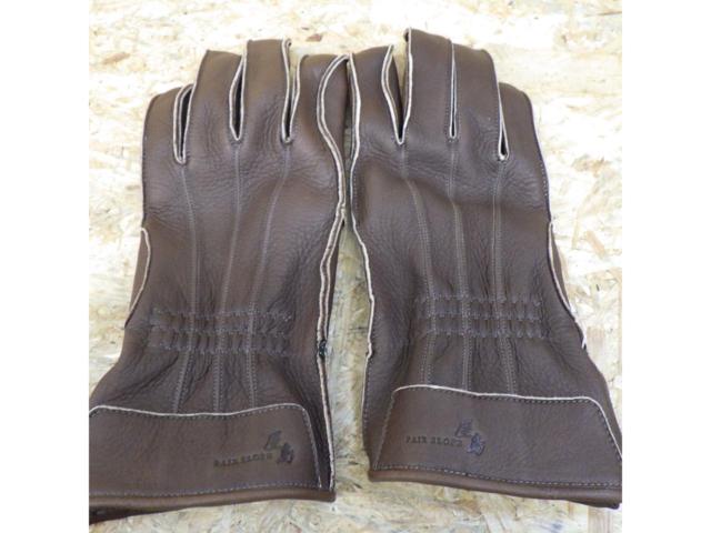 【ライダース LL】PAIR SLOPE(ペアスロープ) 鹿屋島ロング レザーグローブ