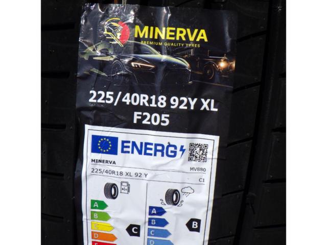 【タイヤのみ2本セット】MINERVA(ミネルバ) F205 225/40R18