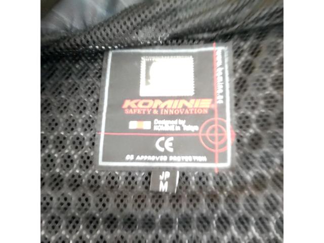 Rider's jacket / Size M KOMINE
07-114
Protect mesh Parker