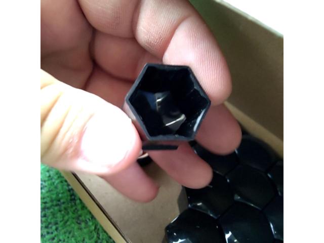 メーカー不明 19HEX ナットカバー ブラック
