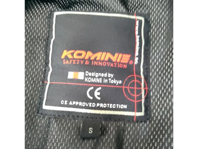 【ライダース/サイズS】 KOMINE(コミネ) 07-603 プロテクトショートウィンタージャケット