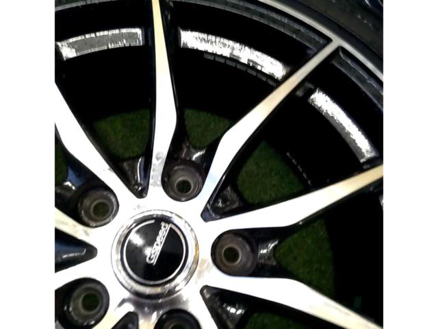 【ホイールのみ4本セット】 HOT STUFF G.speed P-02【7Jx15+43 114.3-5H】