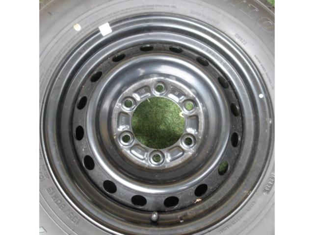 トヨタ純正 ハイエース/200系純正スチールホイール + DUNLOP SP175N