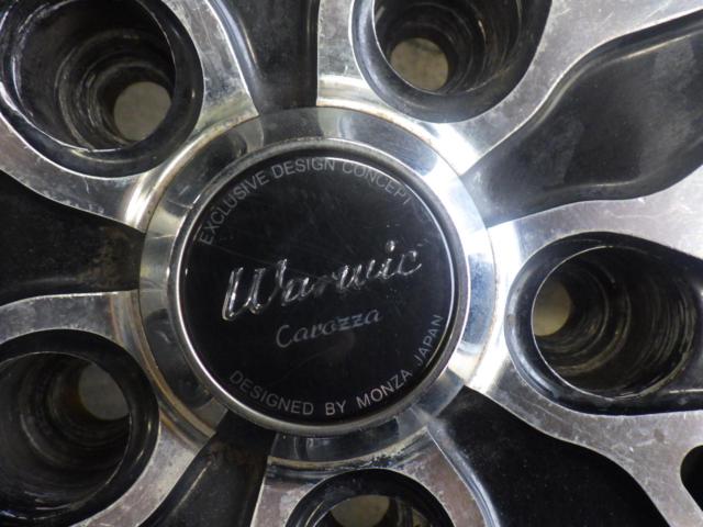 MONZA JAPAN WARWIC(ワーウィック) CAROZZA (5HOLE) + WINRUN R330 215/45R18 93W