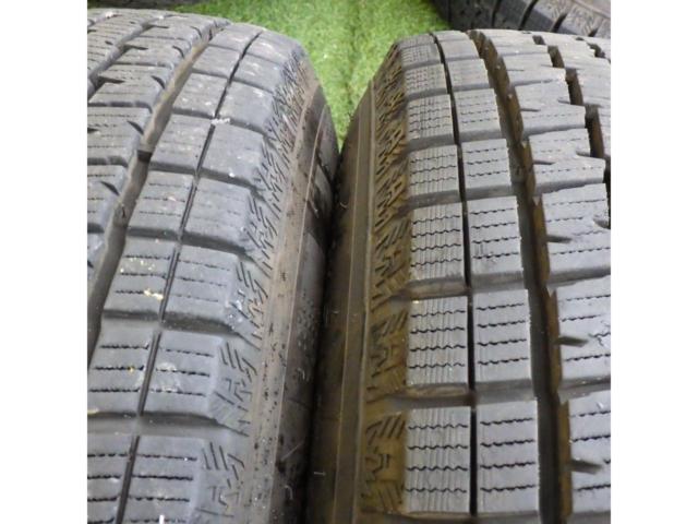【スタッドレス】HOTSTUFF BISON ツイン6本スポーク + KUMHO winterPorTtan CW61
