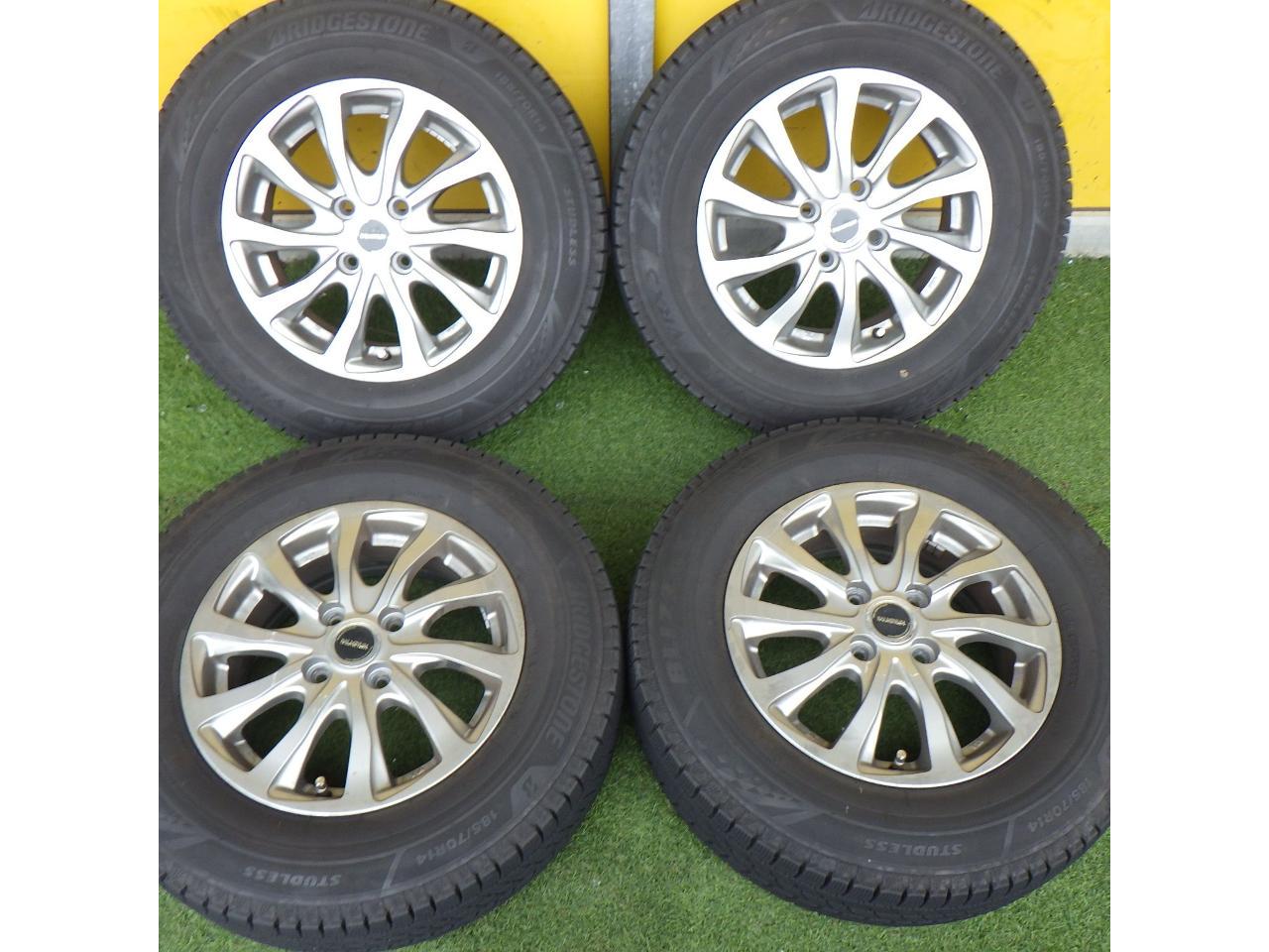 Studless BALMINUM
TR10
+
BRIDGESTONE
BLIZZAK
VRX3