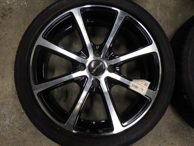 Vertical ブラックポリッシュホイール  + GOODYEAR(グッドイヤー) EAGLE LS2000HybridⅡ