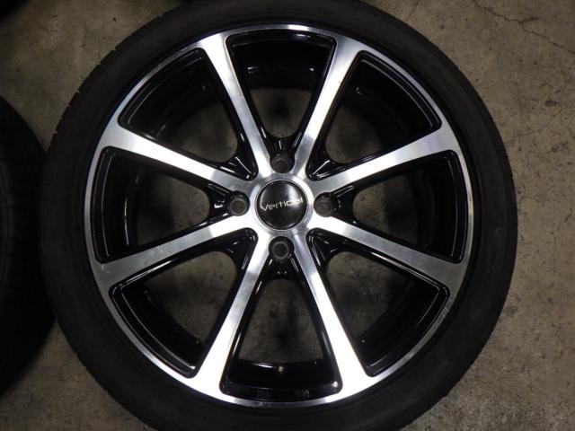 Vertical ブラックポリッシュホイール  + GOODYEAR(グッドイヤー) EAGLE LS2000HybridⅡ