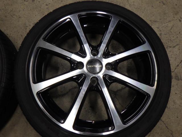 Vertical ブラックポリッシュホイール  + GOODYEAR(グッドイヤー) EAGLE LS2000HybridⅡ