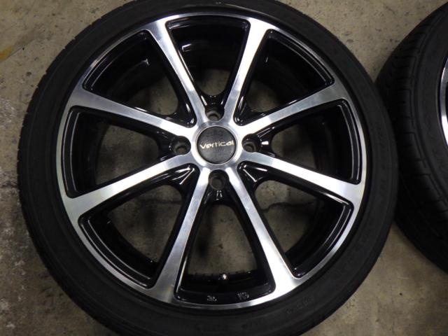 Vertical ブラックポリッシュホイール  + GOODYEAR(グッドイヤー) EAGLE LS2000HybridⅡ