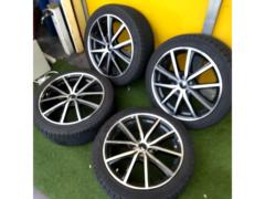 SPORT KRONE ブラックポリッシュホイール+Yellow Hat PRACTIVA