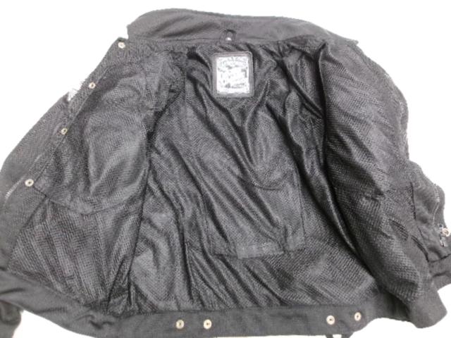 LEATHER PRODUCT メッシュジャケット Z09237