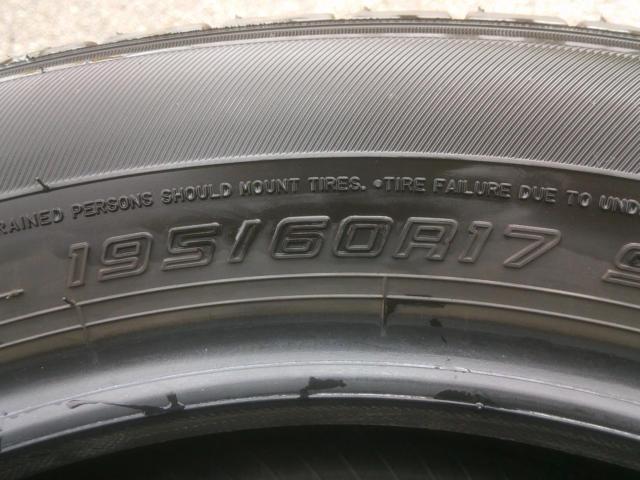 DUNLOP ENASAVE EC300+ 195/60-17 4本セット Z09269