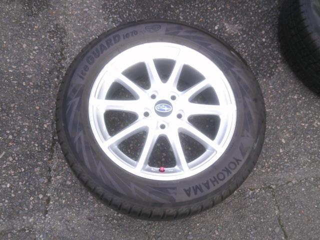 スバル VM系 レヴォーグ純正 + YOKOHAMA iceGUARD iG70 225/55-17 4本セット Z09274