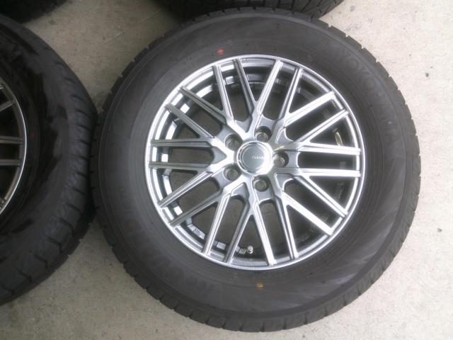 YOKOHAMA GRASS + YOKOHAMA iceGUARD iG70 195/65-15 4本セット Z09276