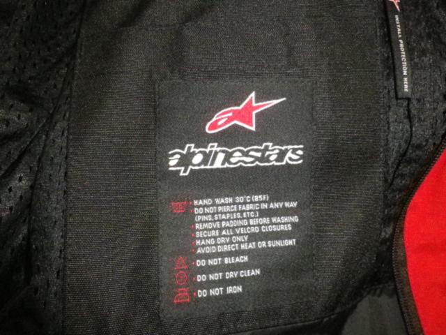 Alpinestars
Mesh jacket
Z09279