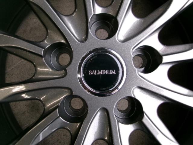 【平座ナット専用】BRIDGESTONE BALMINUM AR12 + BRIDGESTONE BLIZZAK VRX3 195/60-17 4本セット Z09307