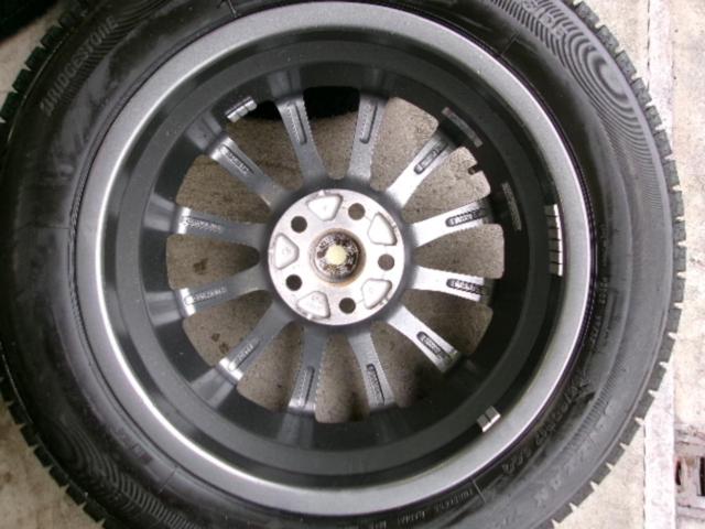 【平座ナット専用】BRIDGESTONE BALMINUM AR12 + BRIDGESTONE BLIZZAK VRX3 195/60-17 4本セット Z09307