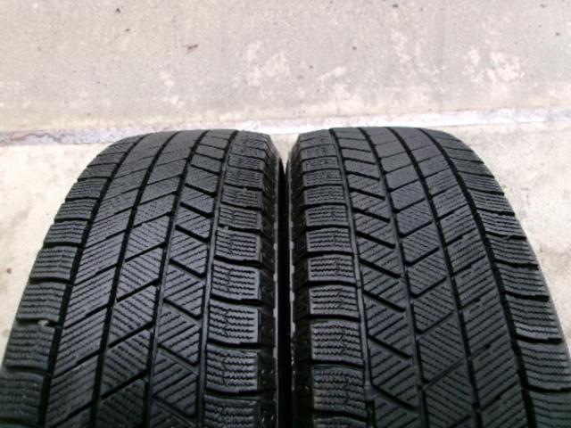 【平座ナット専用】BRIDGESTONE BALMINUM AR12 + BRIDGESTONE BLIZZAK VRX3 195/60-17 4本セット Z09307