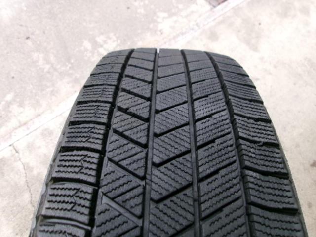 【平座ナット専用】BRIDGESTONE BALMINUM AR12 + BRIDGESTONE BLIZZAK VRX3 195/60-17 4本セット Z09307