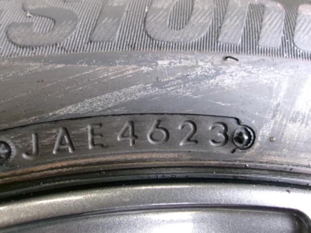 【平座ナット専用】BRIDGESTONE BALMINUM AR12 + BRIDGESTONE BLIZZAK VRX3 195/60-17 4本セット Z09307