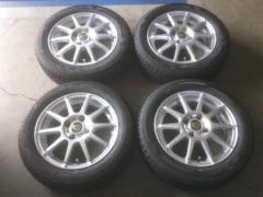Lehrmeister STRANGER + YOKOHAMA iceGUARD iG60 155/65-14 タイヤホイール4本セット Z09195