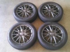 weds VELVA SPORT2 + BRIDGESTONE BLIZZAK VRX3 155/65-14 タイヤホイール4本セット Z09200