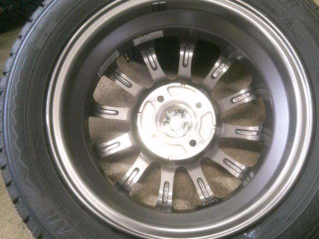 BRIDGESTONE BALMINUM AR12 + GOODYEAR 〔ICE NAVI 8〕 155/65-14 未使用 4本セット