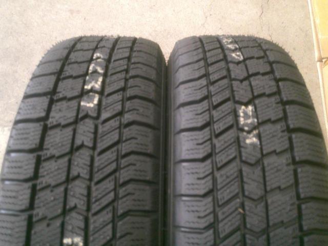 BRIDGESTONE BALMINUM AR12 + GOODYEAR 〔ICE NAVI 8〕 155/65-14 未使用 4本セット
