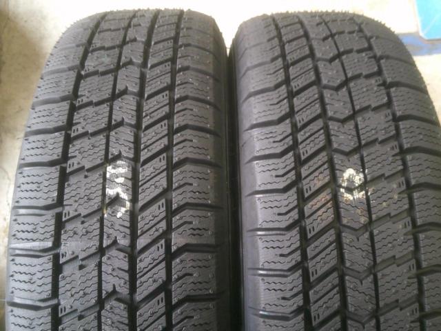 BRIDGESTONE LANX L5 ブラック + GOODYEAR 〔ICE NAVI 8〕 155/65-14 未使用 4本セット