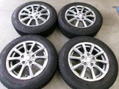 YOKOHAMA GRASS ZX + YOKOHAMA iceGUARD iG60 185/65-15 タイヤホイール4本セット Z09210
