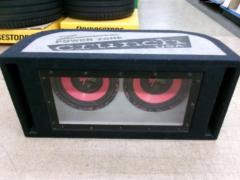 POWER ZONE crunch USA  ※BOX付MGT Typoon25cm??ウーハーx2発
