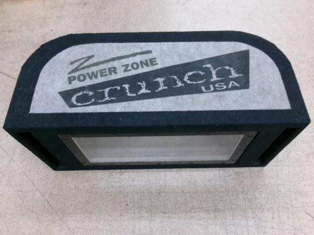 POWER ZONE crunch USA  ※BOX付MGT Typoon25cm??ウーハーx2発