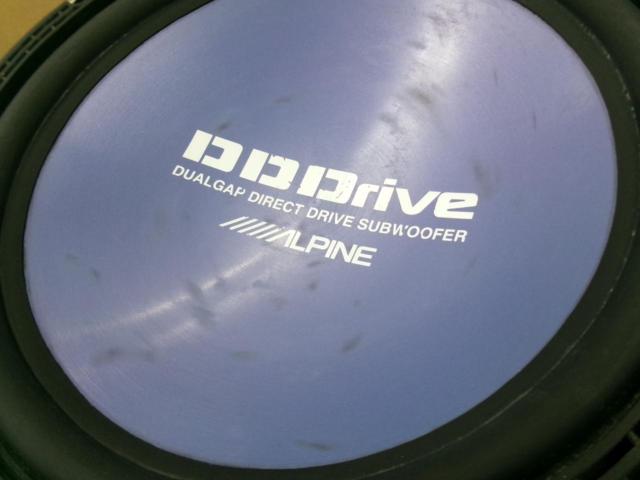ALPINE
DDDrive
DDW-F30A
* '12 (30cm) woofer