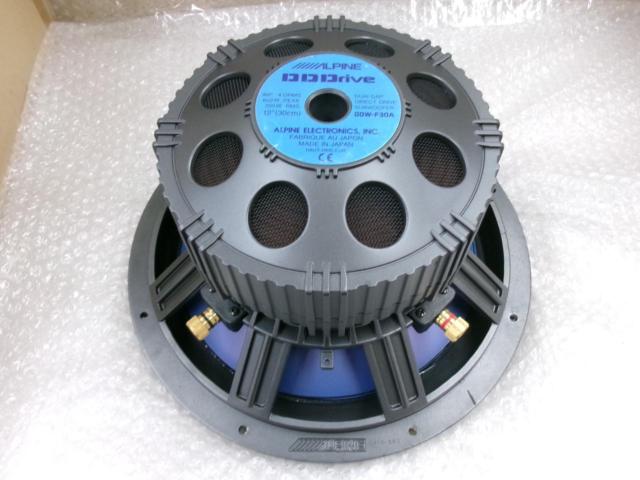 ALPINE
DDDrive
DDW-F30A
* '12 (30cm) woofer