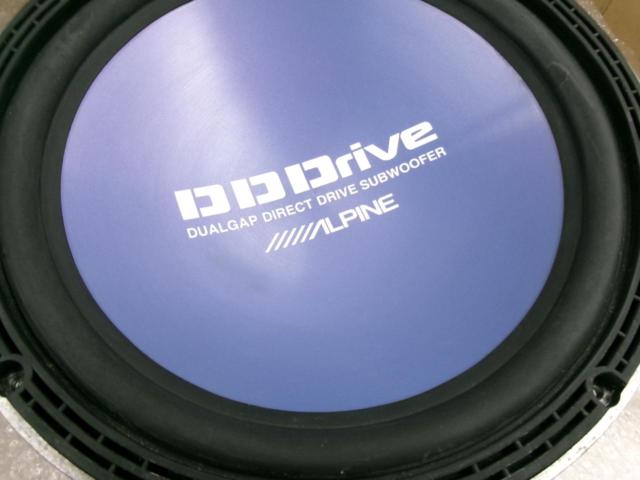ALPINE
DDDrive
DDW-F30A
* '12 (30cm) woofer