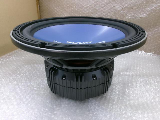 ALPINE
DDDrive
DDW-F30A
* '12 (30cm) woofer