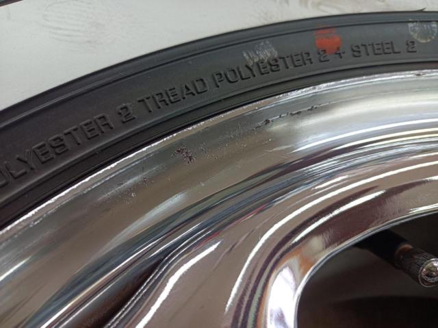 日産純正 D21系 テラノ純正 スチールホイール + YOKOHAMA RADIAL 360 97S ※ホワイトリボンタイヤ!! 貨物タイヤではありません。