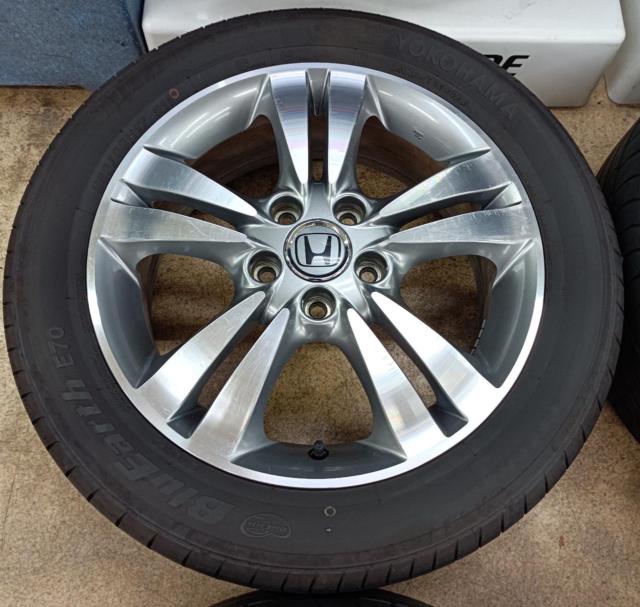 HONDA 純正 RN6系 RSZ ストリーム + YOKOHAMA BluEarth E70 E70NZ 91V