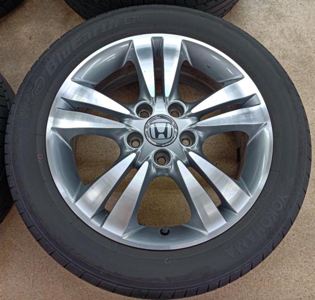 HONDA 純正 RN6系 RSZ ストリーム + YOKOHAMA BluEarth E70 E70NZ 91V